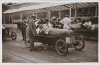 Fotografía de Robert Benoist, segundo clasificado en el Gran Premio de Autociclos con un autociclo Salmson