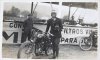 Fotografía de un motorista participante en el II Gran Premio de Motocicletas