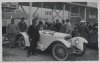 Fotografía del automóvil Mercedes del piloto Rudolf Caracciola, participante en el III Gran Premio de Turismos