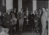 Fotografía de la entrega de trofeos por la memoria de Paul Torchy fallecido en el III Gran Premio de San Sebastián. Sabipa recibe la Copa  Cadillac en presencia del presidente Manuel Rezola, directivos y Comisión Deportiva del Club.