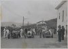 Fotografía de la salida del I Gran Premio de España. Con el nº 3 el automóvil Sunbeam del piloto Henry Seagrave. Con el nº 6 el automóvil Delage del piloto Robert Benoist