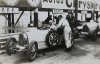 Fotografía del piloto Emilio Materassi, en el Gran Premio de España