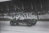 Fotografía del campeón de 1928, 1929 y 1933 Louis Chirón compitiendo en el circuito de Lasarte con su automóvil Alfa Romeo