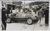 Fotografía del Alfa Romeo de Tazio Nuvolari sobre la pista del circuito de Lasarte